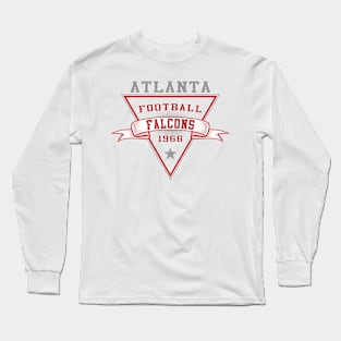 Retro Atlanta Falcons Long Sleeve T-Shirt